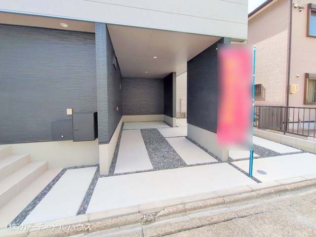 愛知県名古屋市中川区露橋2丁目の新築戸建て完成写真 2025年9月29日撮影