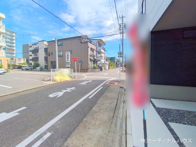 愛知県名古屋市中川区露橋2丁目の新築戸建て完成写真 2025年9月29日撮影
