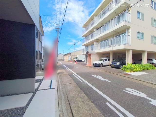 愛知県名古屋市中川区露橋2丁目の新築戸建て完成写真 2025年9月29日撮影