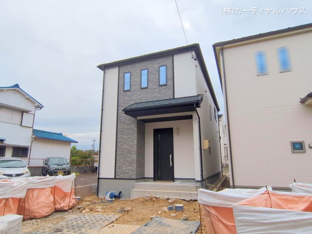 愛知県名古屋市名東区香流１丁目の新築戸建て外構写真 2025年11月4日撮影