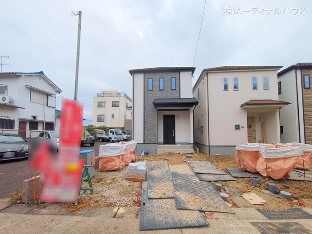 愛知県名古屋市名東区香流１丁目の新築戸建て外構写真 2025年11月4日撮影