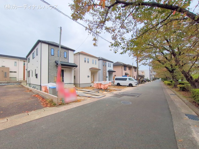 愛知県名古屋市名東区香流１丁目の新築戸建て外構写真 2025年11月4日撮影