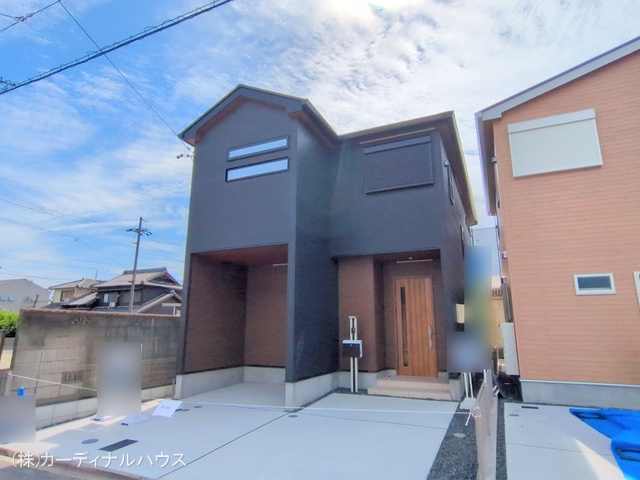 愛知県名古屋市港区明正1丁目の新築戸建て完成写真 2025年10月1日撮影