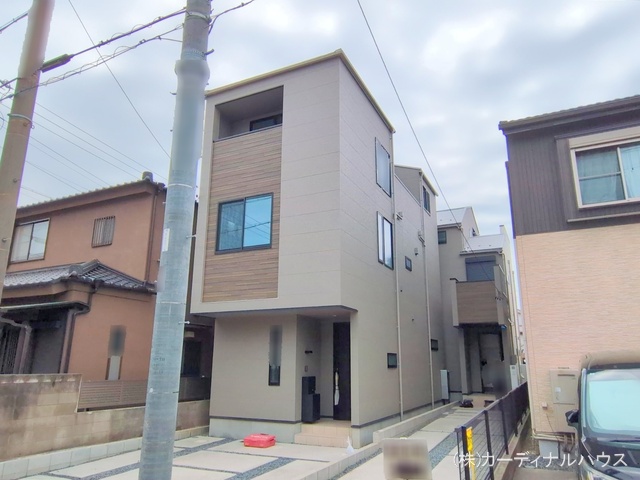 愛知県名古屋市南区若草町-新築戸建ての完成写真