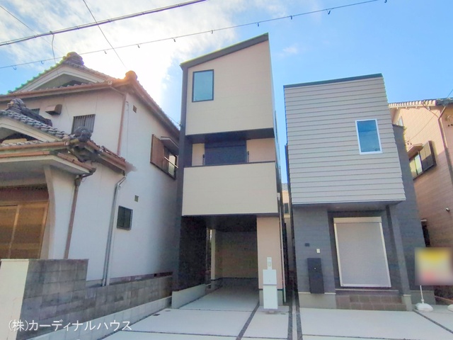 愛知県名古屋市南区観音町３丁目の新築戸建て完成写真 2025年10月29日撮影