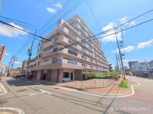 愛知県名古屋市西区上名古屋３丁目のマンション『コーポ浄心』外観写真 2025年7月21日撮影