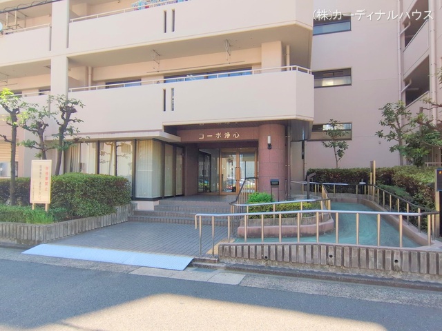 愛知県名古屋市西区上名古屋３丁目のマンション『コーポ浄心』外観写真 2025年7月21日撮影