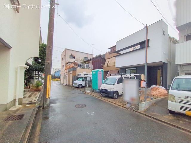 愛知県名古屋市瑞穂区柳ケ枝町２丁目の新築戸建て外構写真 2025年11月24日撮影