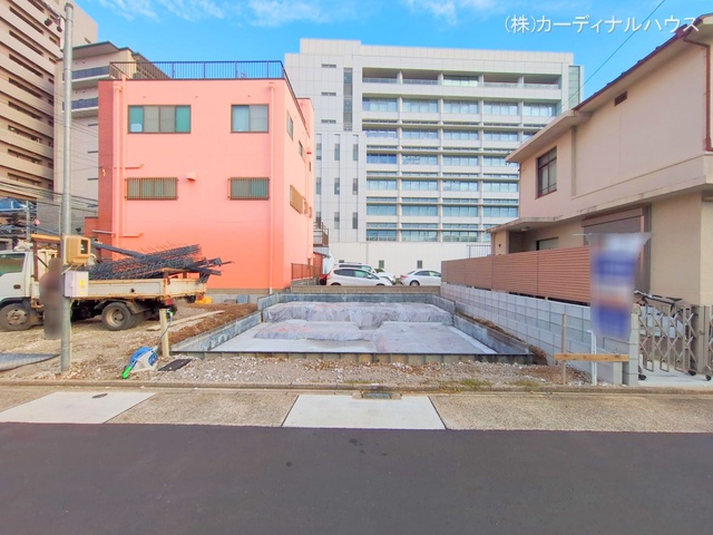 愛知県名古屋市東区徳川１丁目の新築戸建て基礎写真 2025年11月10日撮影