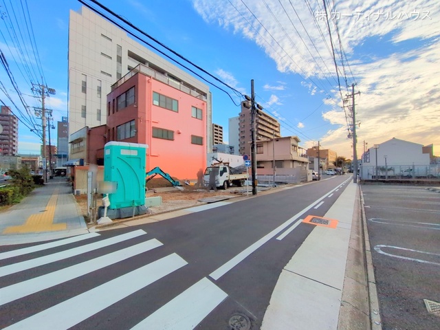 愛知県名古屋市東区徳川１丁目の新築戸建て基礎写真 2025年11月10日撮影