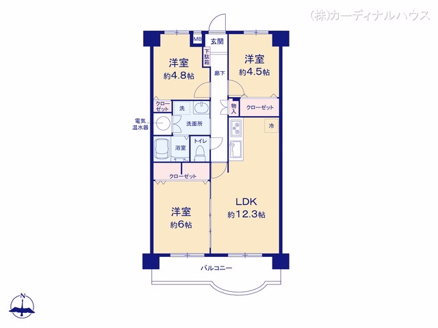 檀渓アイリス 間取図