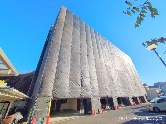 愛知県名古屋市東区矢田３丁目のマンション『コーポ木ケ崎』外観写真 2025年12月14日撮影