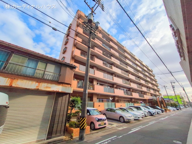 愛知県名古屋市緑区鳴海町字上汐田のマンション『ライオンズマンション鳴海第三』外観写真 2025年12月22日撮影