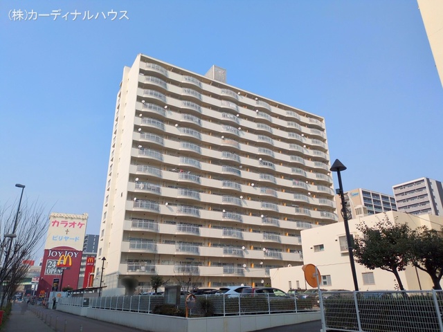 愛知県名古屋市中川区山王２丁目のマンション『山王住宅N棟』外観写真 2025年3月25日撮影