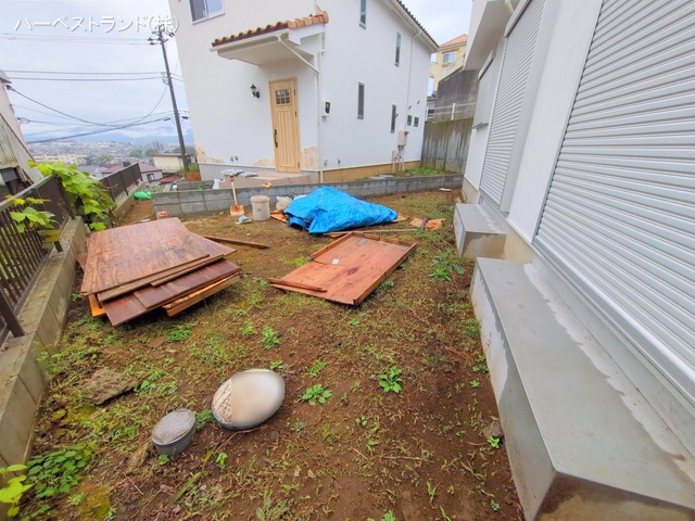 東京都町田市相原町の未入居 戸建て外構写真 2024年11月10日撮影