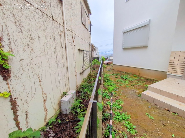 東京都町田市相原町の未入居 戸建て外構写真 2024年11月10日撮影