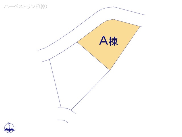 東京都町田市相原町の未入居 戸建て全体区画図 ※図面と異なる場合は現況を優先