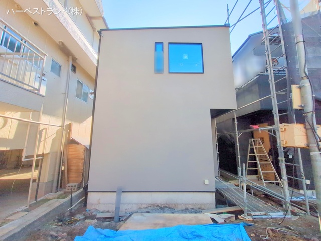 神奈川県横浜市港北区篠原台町の新築戸建て外構写真 2024年12月25日撮影