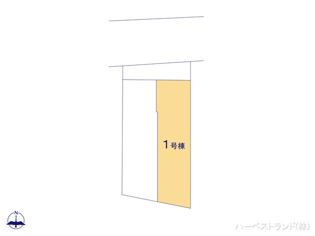 神奈川県横浜市港北区篠原台町の新築戸建て全体区画図 ※図面と異なる場合は現況を優先