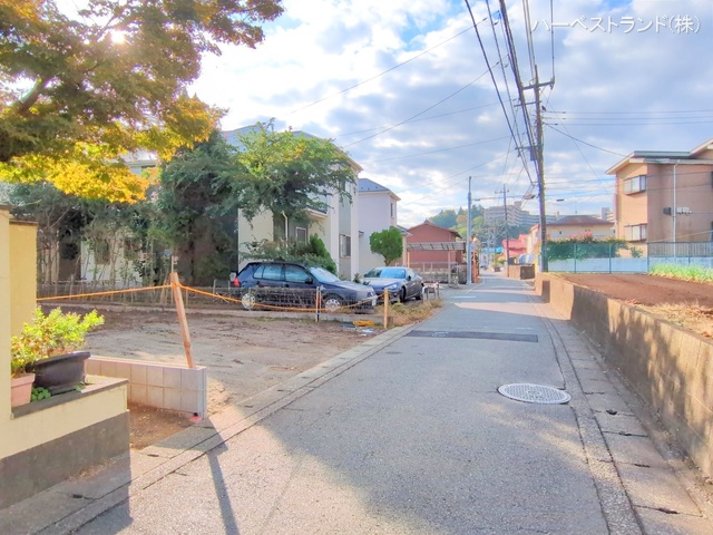 神奈川県横浜市泉区岡津町の新築戸建て更地・土地写真 2024年11月11日撮影