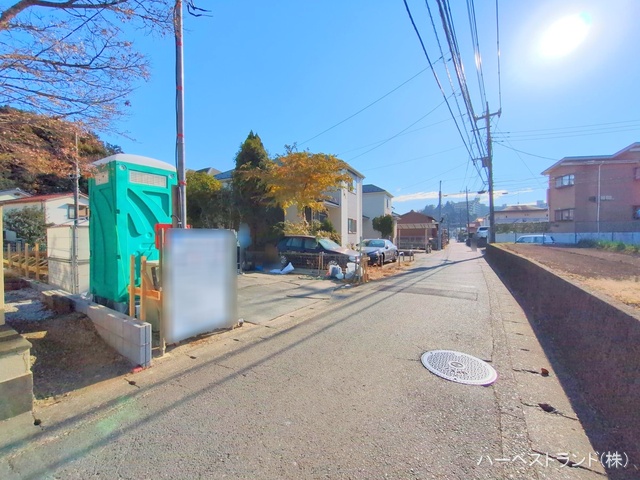 神奈川県横浜市泉区岡津町の新築戸建て基礎写真 2024年12月25日撮影