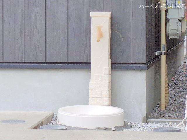 神奈川県横浜市泉区岡津町の新築戸建て外構写真 2025年5月1日撮影