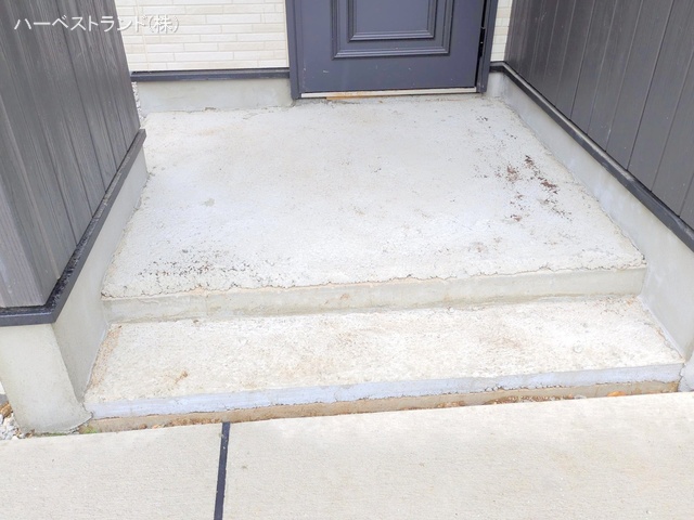 神奈川県横浜市泉区岡津町の新築戸建て外構写真 2025年5月1日撮影