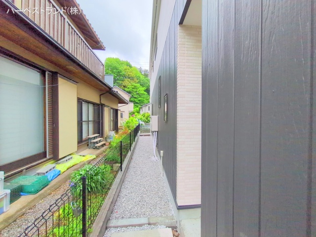 神奈川県横浜市泉区岡津町の新築戸建て外構写真 2025年5月1日撮影