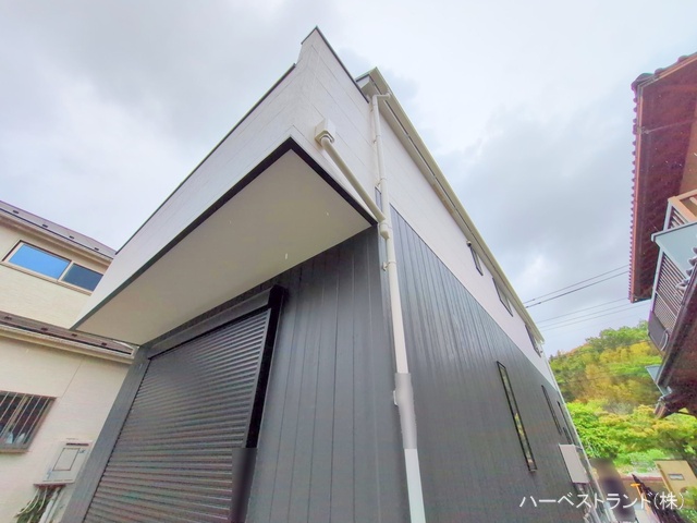 神奈川県横浜市泉区岡津町の新築戸建て外構写真 2025年5月1日撮影