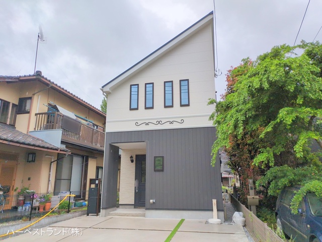 神奈川県横浜市泉区岡津町の新築戸建て外構写真 2025年5月1日撮影