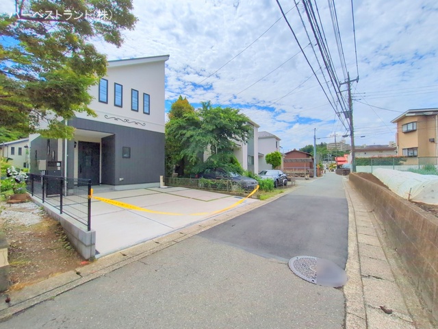 神奈川県横浜市泉区岡津町の新築戸建て完成写真 2025年6月3日撮影