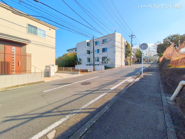 神奈川県横浜市旭区白根７丁目の新築戸建て更地・土地写真 2024年11月11日撮影