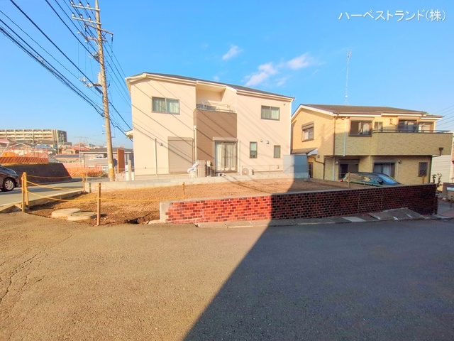 神奈川県横浜市旭区白根７丁目の新築戸建て更地・土地写真 2024年11月11日撮影