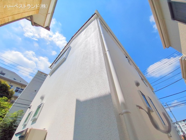 神奈川県横浜市旭区白根７丁目の新築戸建て外構写真 2025年7月23日撮影