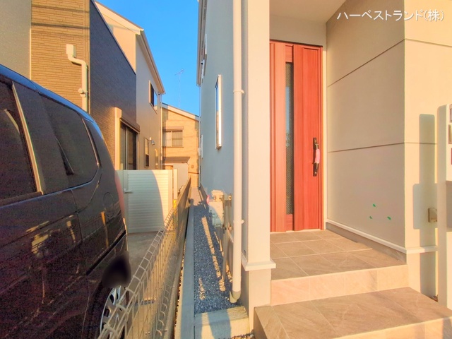 神奈川県横浜市旭区白根７丁目の新築戸建て完成写真 2025年9月16日撮影