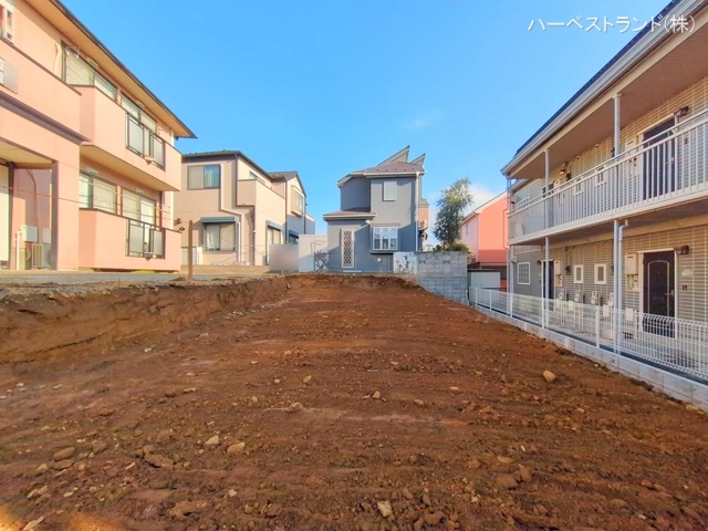 神奈川県横浜市旭区白根6丁目の新築戸建て更地・土地写真 2024年11月11日撮影