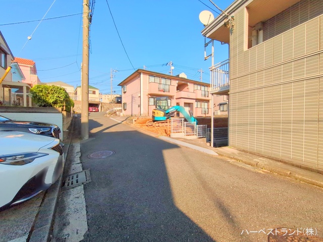 神奈川県横浜市旭区白根６丁目の新築戸建て更地・土地写真 2024年11月11日撮影