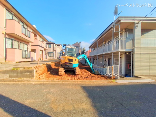 神奈川県横浜市旭区白根６丁目の新築戸建て更地・土地写真 2024年11月11日撮影
