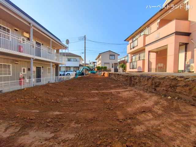 神奈川県横浜市旭区白根６丁目の新築戸建て更地・土地写真 2024年11月11日撮影