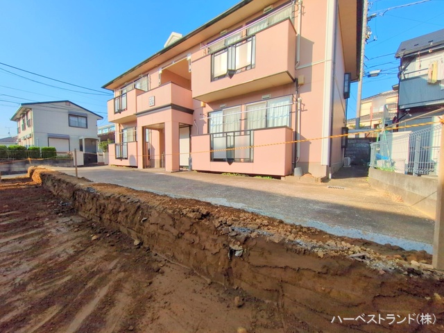 神奈川県横浜市旭区白根６丁目の新築戸建て更地・土地写真 2024年11月11日撮影