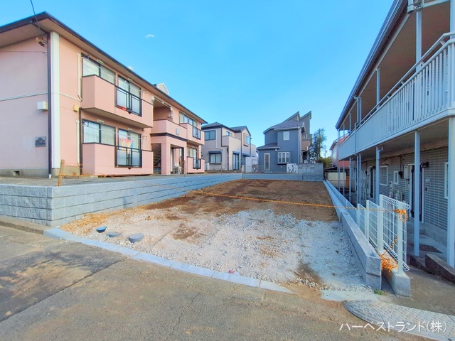 神奈川県横浜市旭区白根6丁目の新築戸建て更地・土地写真 2024年12月23日撮影