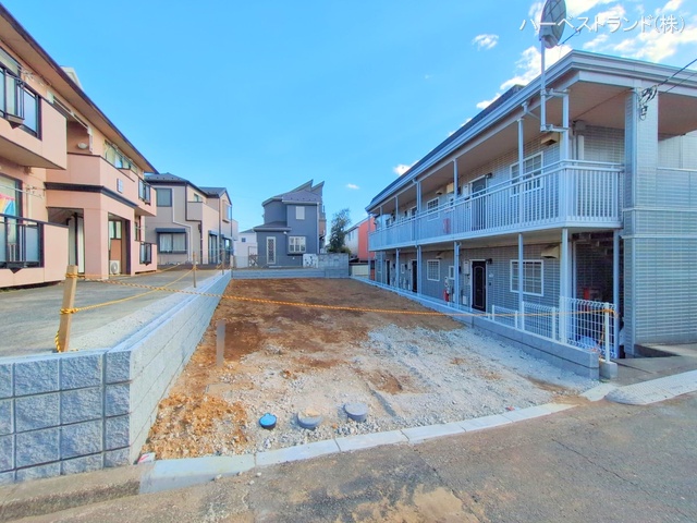 神奈川県横浜市旭区白根6丁目の新築戸建て更地・土地写真 2024年12月23日撮影