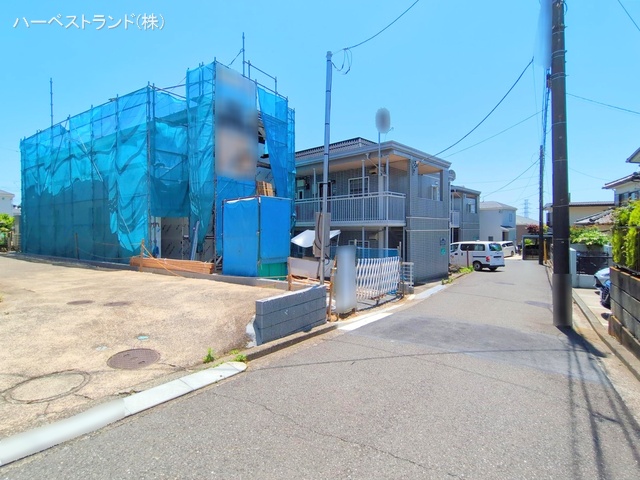 神奈川県横浜市旭区白根6丁目の新築戸建てシート写真 2025年6月4日撮影