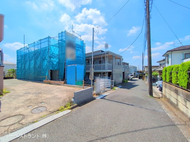 神奈川県横浜市旭区白根6丁目の新築戸建てシート写真 2025年7月23日撮影