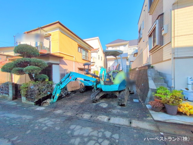 神奈川県綾瀬市深谷南１丁目の新築戸建て更地・土地写真 2024年11月21日撮影