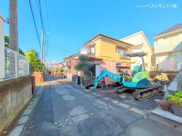 神奈川県綾瀬市深谷南1丁目の新築戸建て更地・土地写真 2024年11月21日撮影