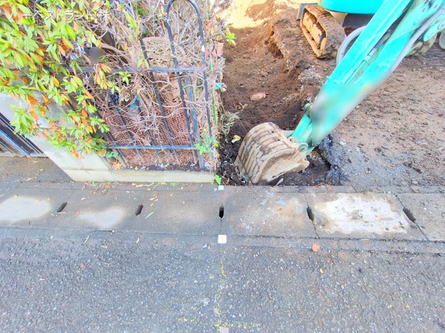 神奈川県綾瀬市深谷南1丁目の新築戸建て更地・土地写真 2024年11月21日撮影