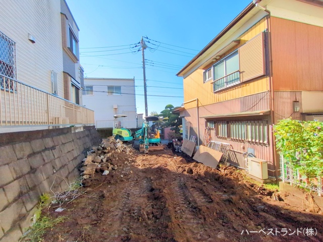 神奈川県綾瀬市深谷南1丁目の新築戸建て更地・土地写真 2024年11月21日撮影