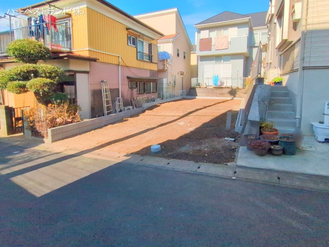 神奈川県綾瀬市深谷南１丁目の新築戸建て更地・土地写真 2024年12月17日撮影