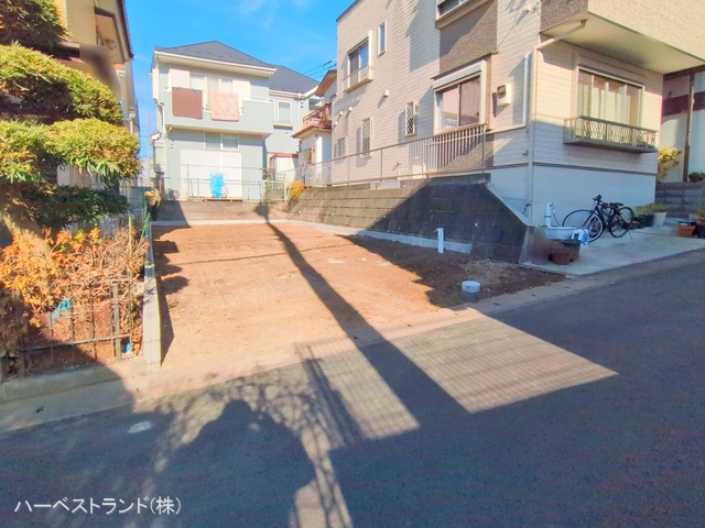 神奈川県綾瀬市深谷南１丁目の新築戸建て更地・土地写真 2024年12月17日撮影